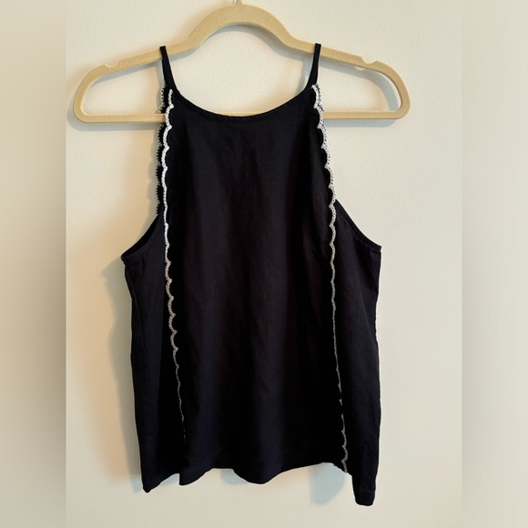 Ann Taylor Linen halter top, Size SP - Picture 2 of 8